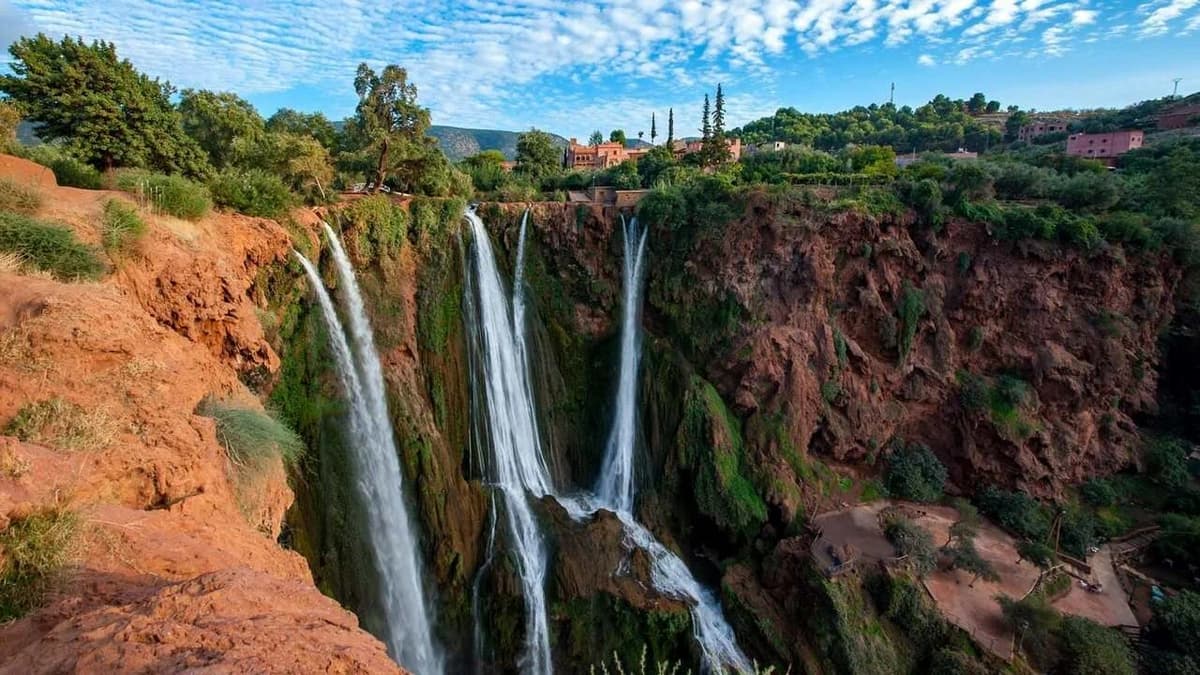 Marrakech: Ouzoud Falls Day Trip Atlas Mountains | ®ExcursionMania