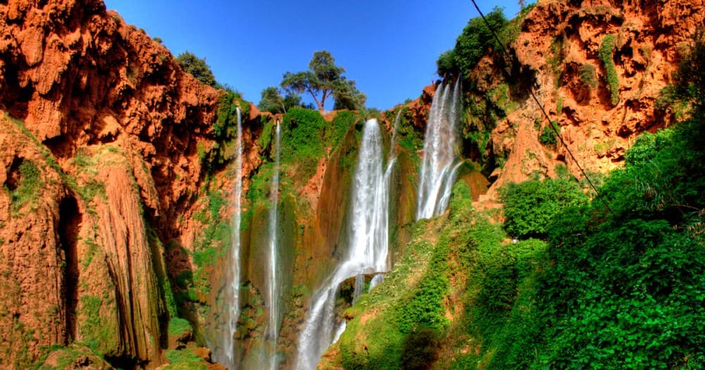 Marrakech: Ouzoud Falls Day Trip Atlas Mountains | ®ExcursionMania