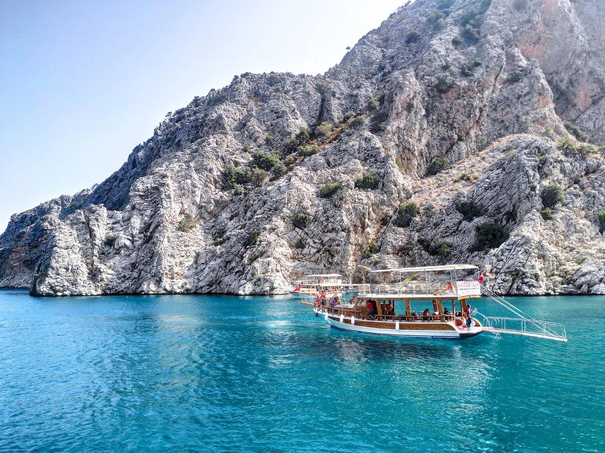 Full-Day Suluada Island Boat Trip with Lunch from Kemer | ®ExcursionMania