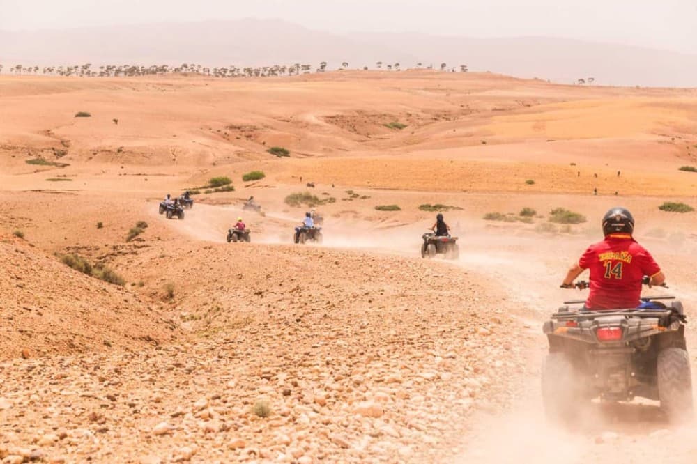 Thrilling Quad Biking Adventure in the Agafay Desert | ®ExcursionMania