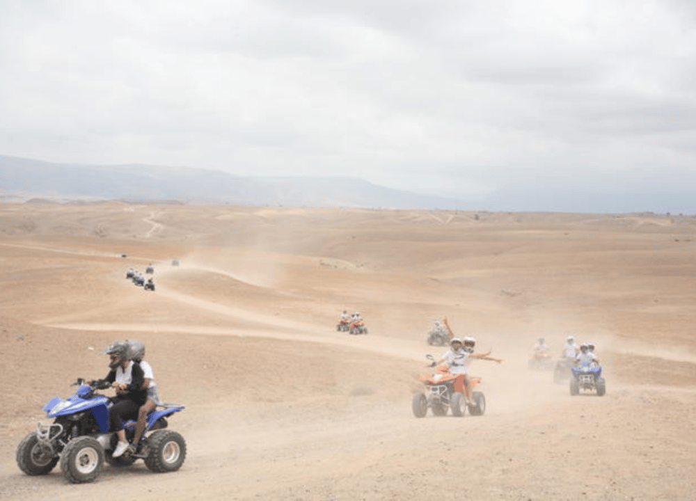 Agafay Desert: Camel Ride, Quad Adventure & Dinner Show from Marrakech | ®ExcursionMania