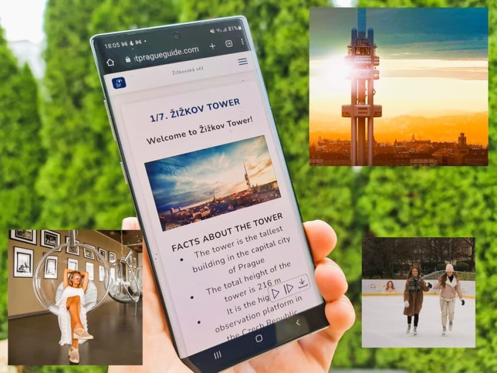 Prague: Žižkov Television Tower e-Ticket with Audio Guide | ®ExcursionMania