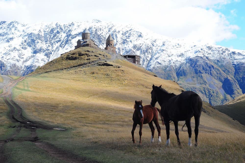 Ride A Horse To Gergeti Trinity Church And Summit A Mountain | ®ExcursionMania