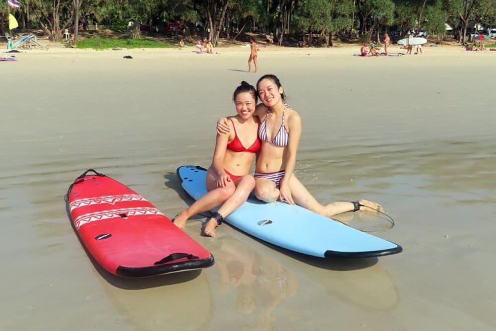 Surfing on Kata Beach Phuket | ®ExcursionMania