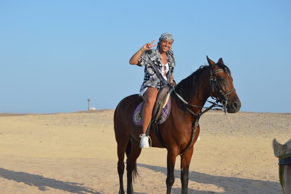 1 Hour Guided Horse Riding Activity in Sharm El Sheikh | ®ExcursionMania