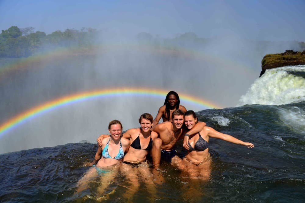 From Victoria Falls: Livingstone Island Tour & Devils Pool | ®ExcursionMania