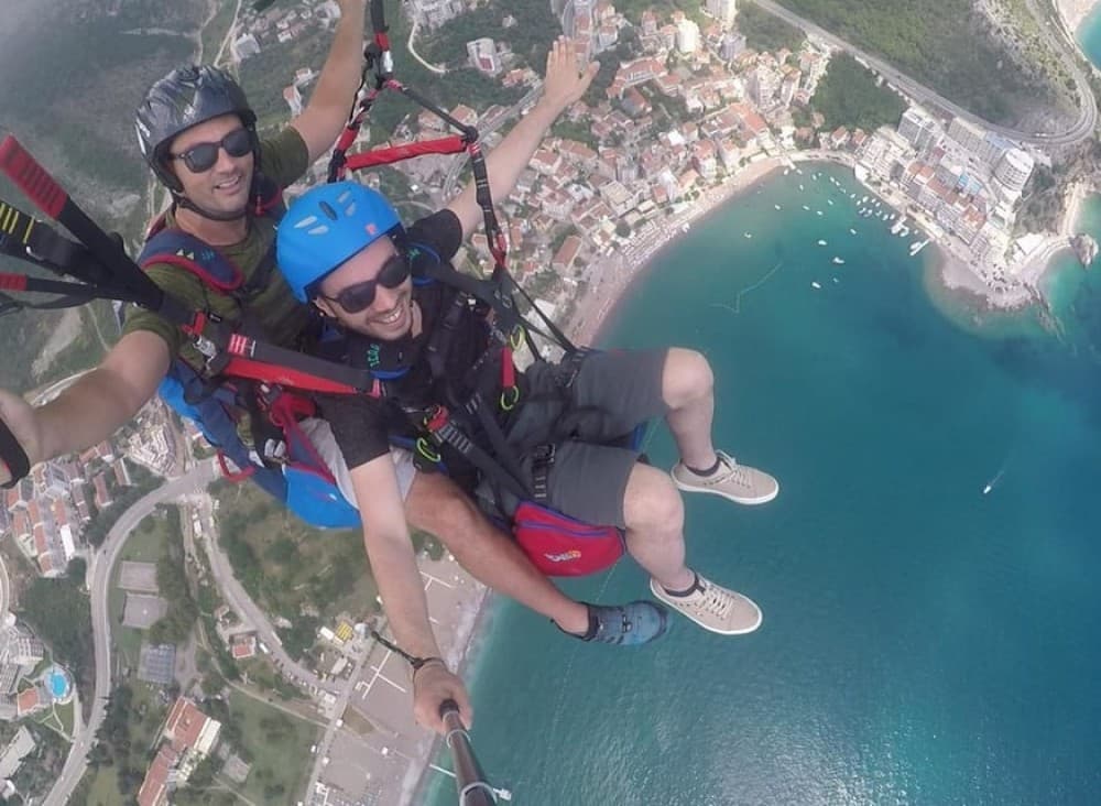 Budva: Paragliding Flying Experience | ®ExcursionMania