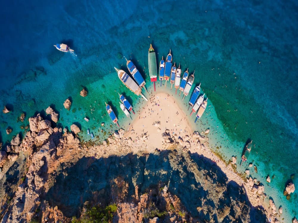 Antalya: Antalya Suluada Boat Tour: Journey to the Turkish Maldives | ®ExcursionMania