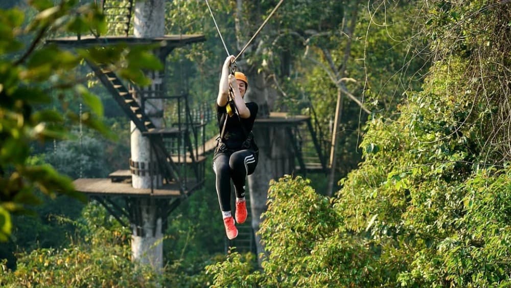 Angkor Zipline and Temple Tour with Sunset | ®ExcursionMania