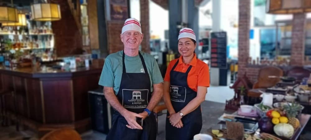 Kampot : Cooking Class in a Local Chef with Market Tour | ®ExcursionMania
