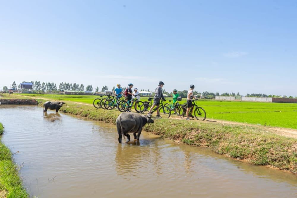 Kampong Phluk: Floating Village Bike Tour and Sunset Cruise | ®ExcursionMania