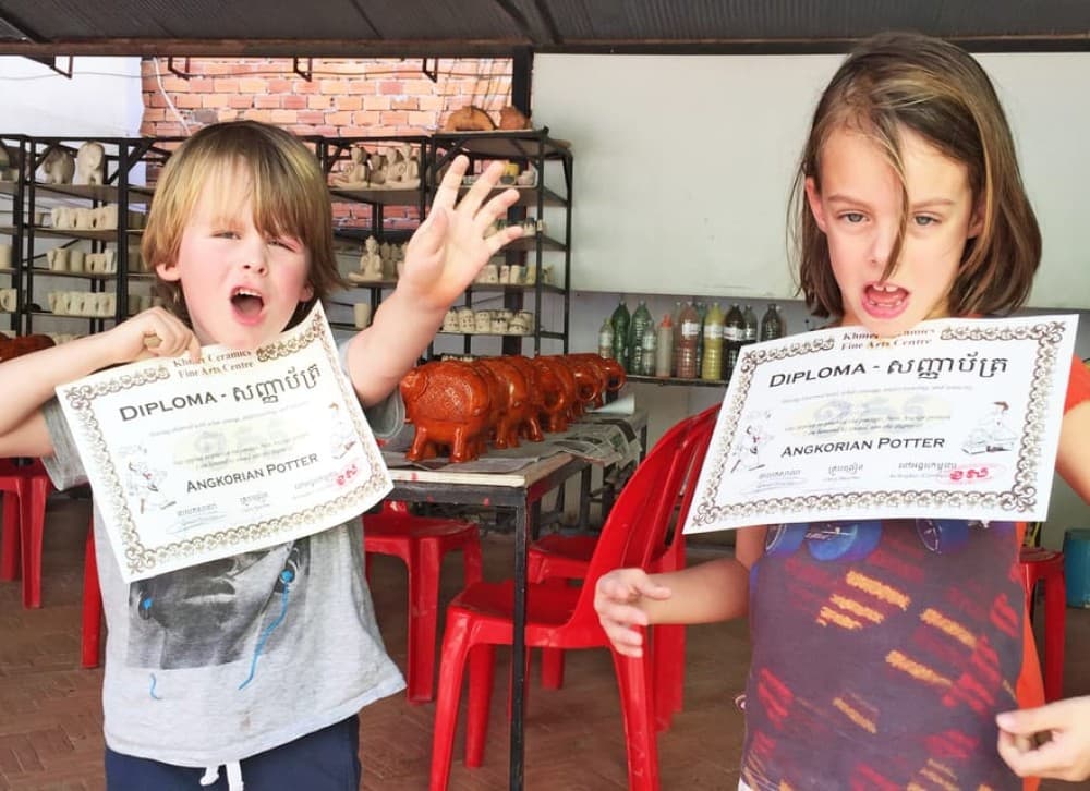 Siem Reap: Cambodian Pottery Class | ®ExcursionMania