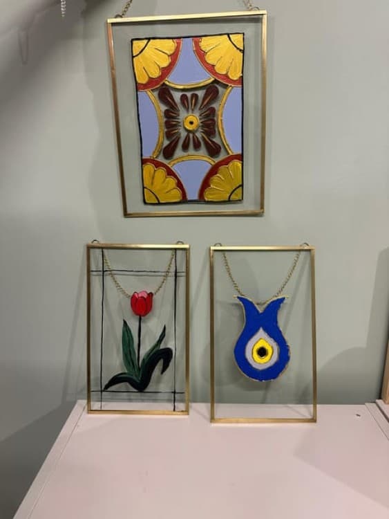 Antalya: Brass Frame Glass Acrylic Painting Workshop | ®ExcursionMania
