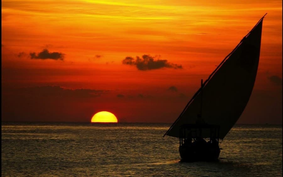 Zanzibar Sunset With Dhow Boat | ®ExcursionMania
