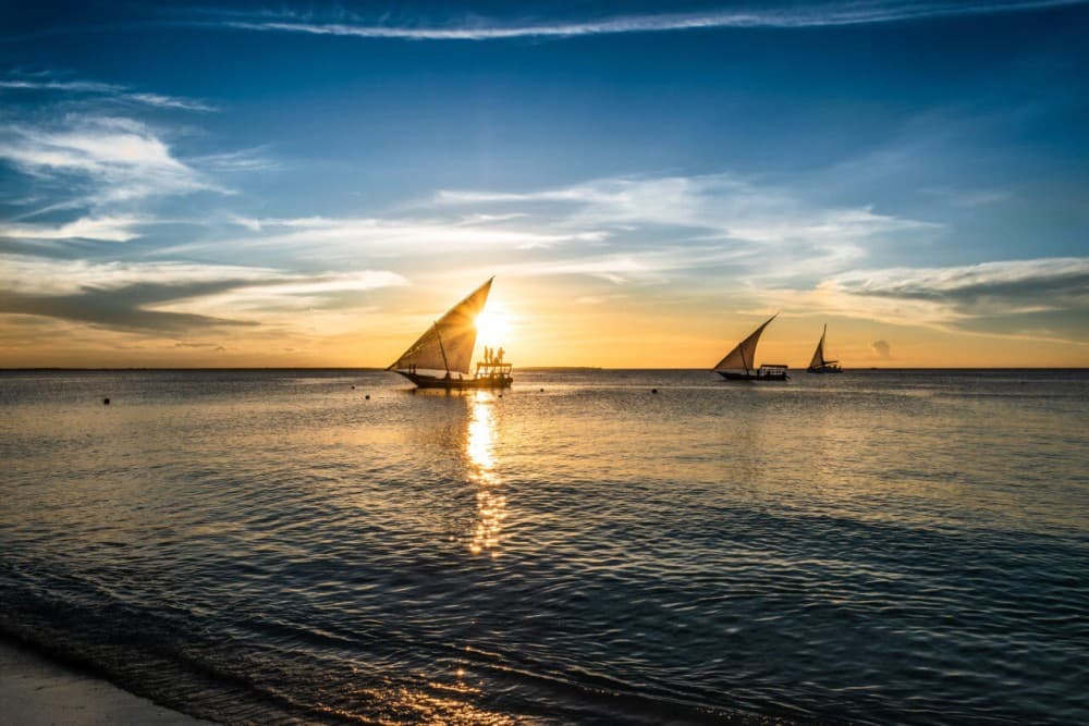 Zanzibar Sunset With Dhow Boat | ®ExcursionMania