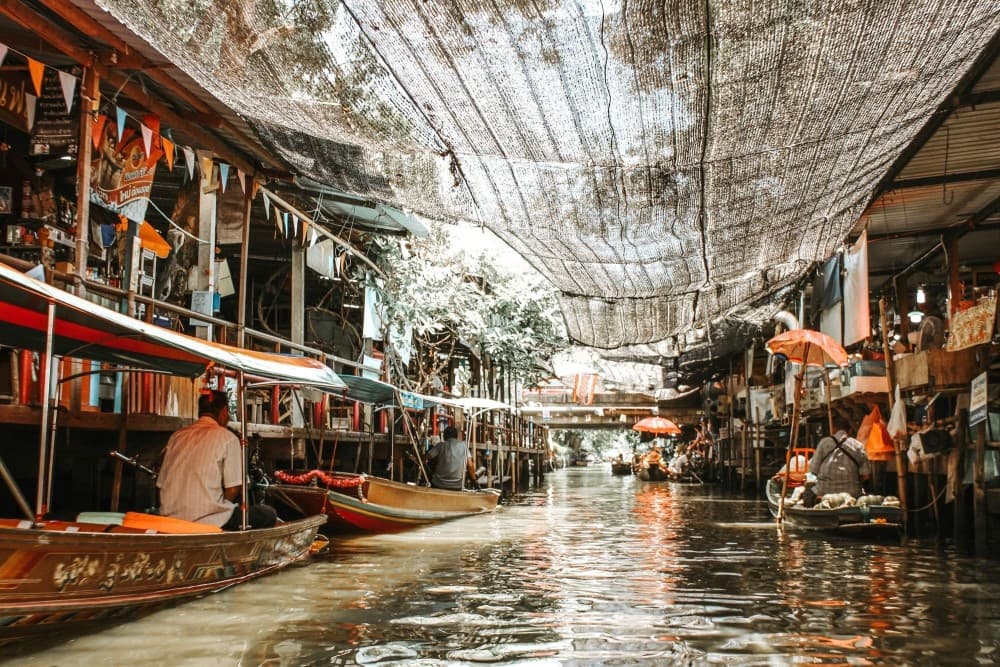 Taling Chan Floating Market