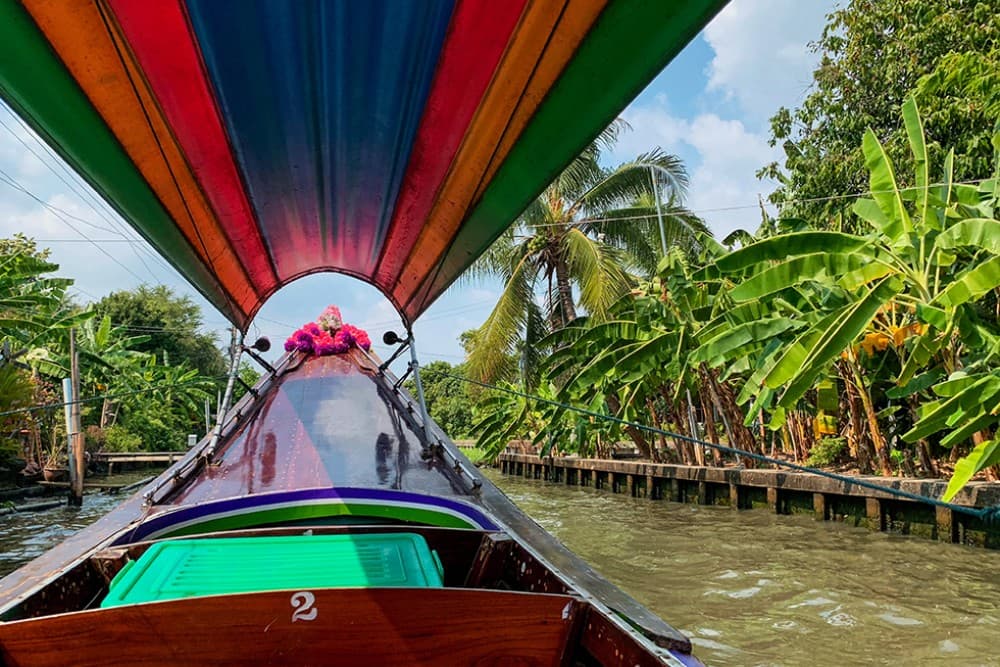 Bangkok: Private Long tail boat Canal tour | ®ExcursionMania