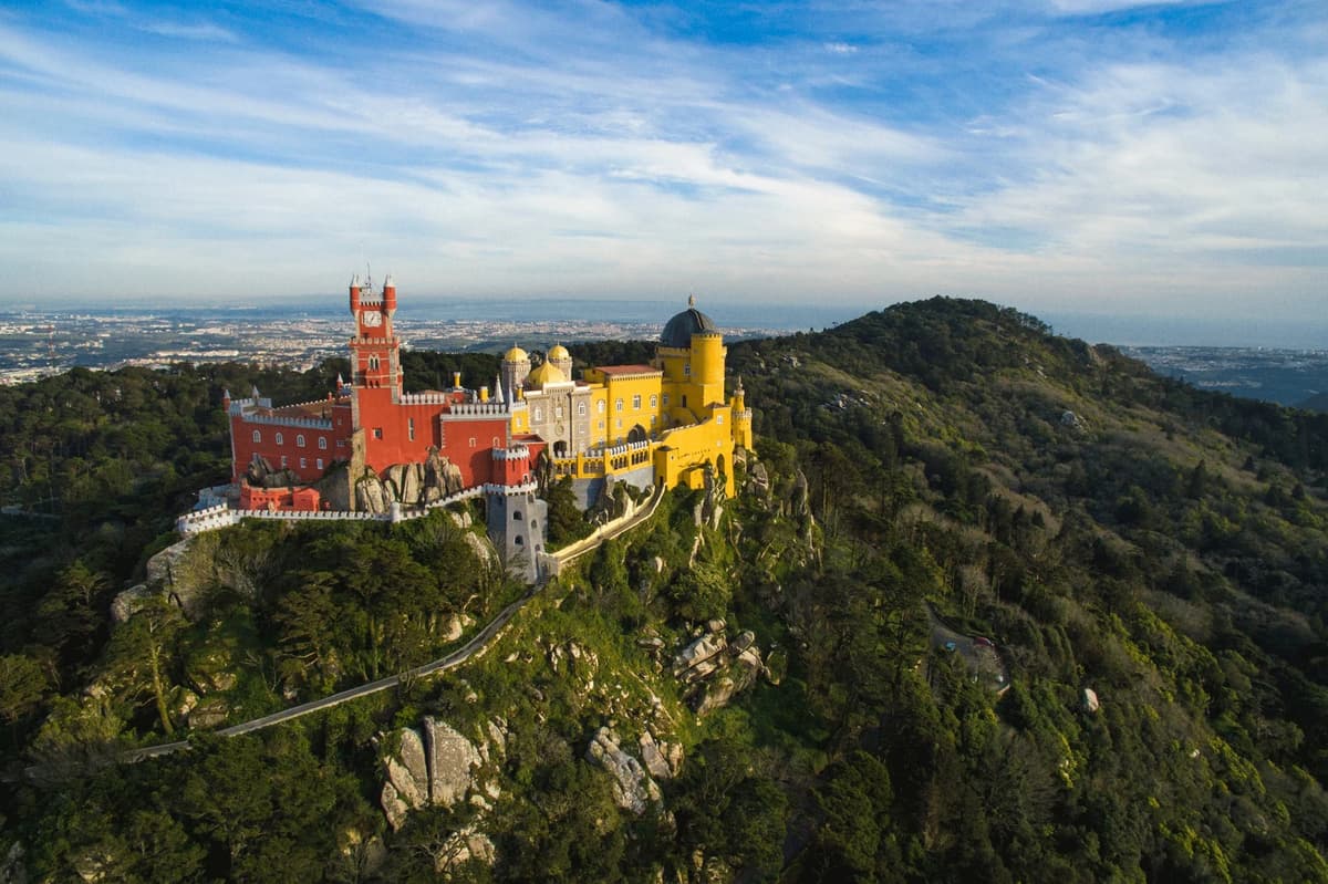 Lisbon: Sintra, Pena Palace, Cabo da Roca, & Cascais Tour | ®ExcursionMania