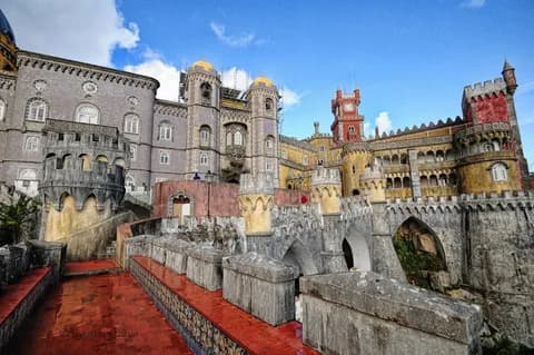 Lisbon: Sintra, Quinta Regaleira, Pena Gardens, Cascais Trip | ®ExcursionMania