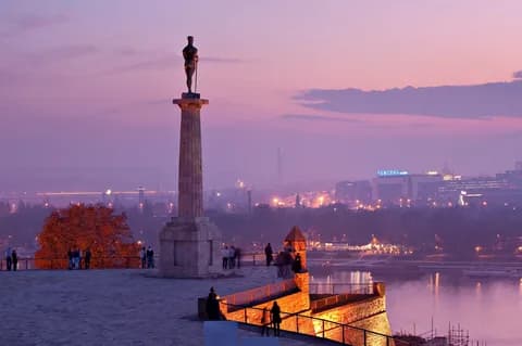 Kalemegdan Park and Belgrade Fortress