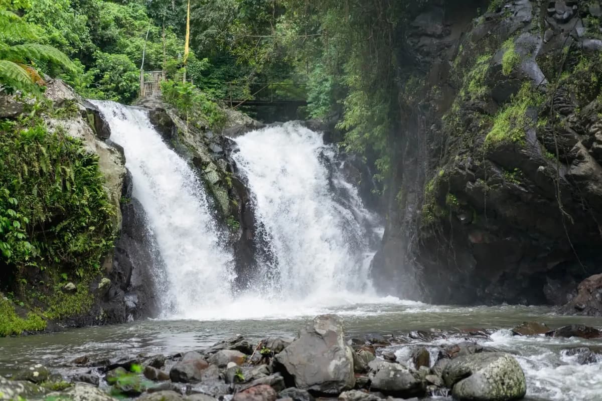 North Bali: All Inclusive Guided Aling Waterfall Canyoning | ®ExcursionMania