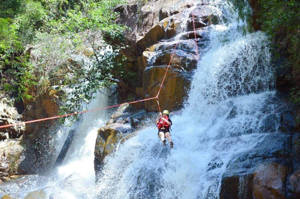 North Bali: All Inclusive Guided Aling Waterfall Canyoning | ®ExcursionMania