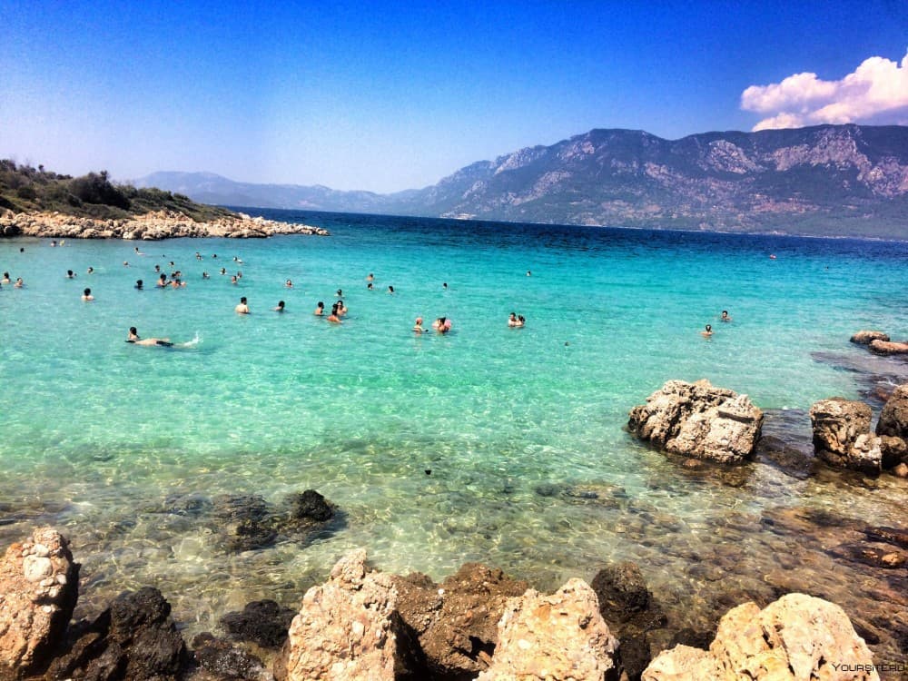 Icmeler Cleopatra Island Boat Trip: Crystal Waters & Coastal Delights | ®ExcursionMania