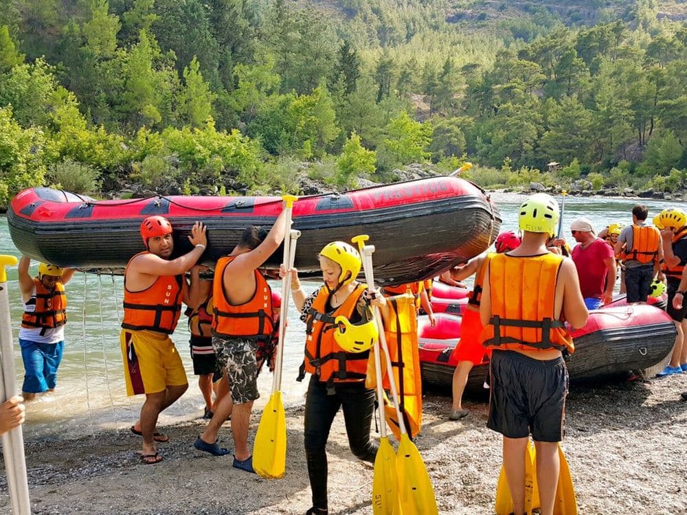 Icmeler Rafting Tour On Dalaman River | ®ExcursionMania