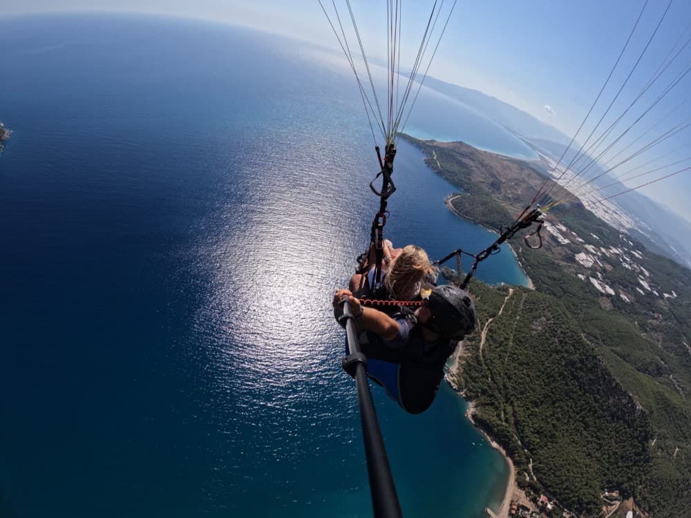 From Antalya: Paragliding Flight at Olympos Tahtali Mountain | ®ExcursionMania