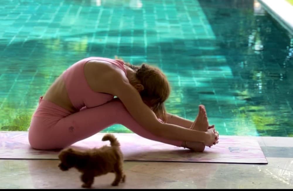 Bali: Canggu & Ubud Puppy Yoga Class with Refreshing Drinks | ®ExcursionMania