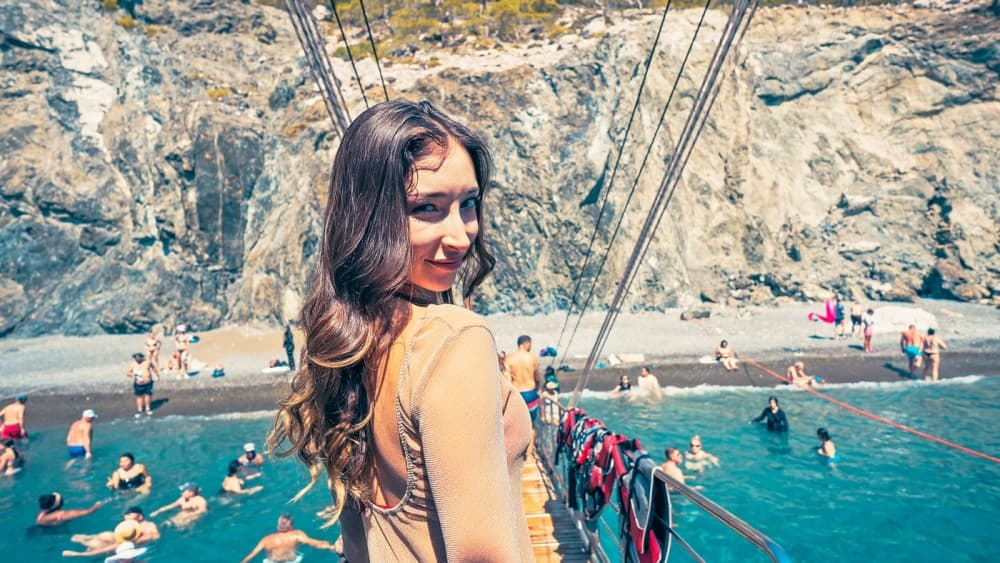 Antalya Suluada Island Boat Trip with Hotel Pickup & Lunch | ®ExcursionMania