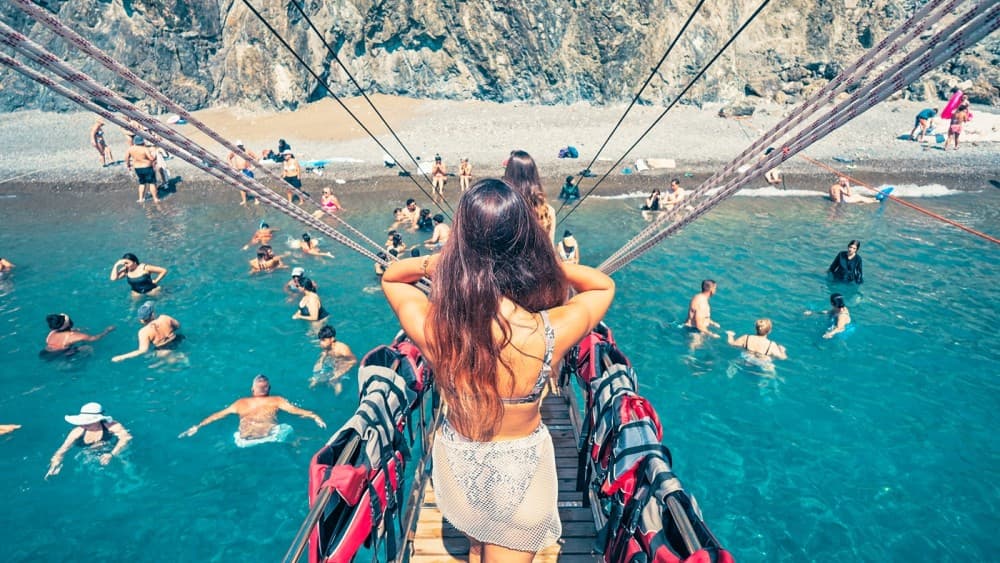 Antalya Suluada Island Boat Trip with Hotel Pickup & Lunch | ®ExcursionMania