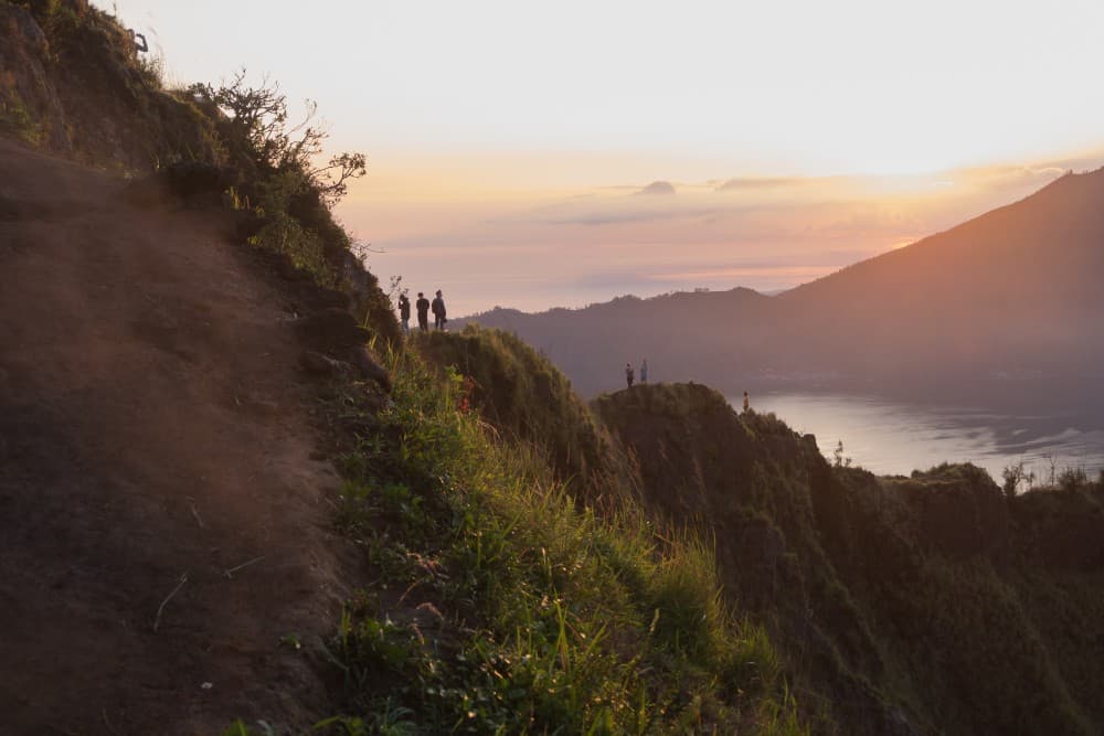 Full-Day Mount Batur Volcano Sunrise Trek with Natural Hot Springs | ®ExcursionMania