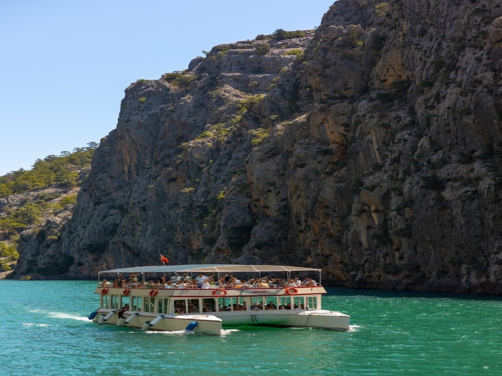 Antalya Green Canyon Boat Tour W/ Lunch & Drinks | ®ExcursionMania