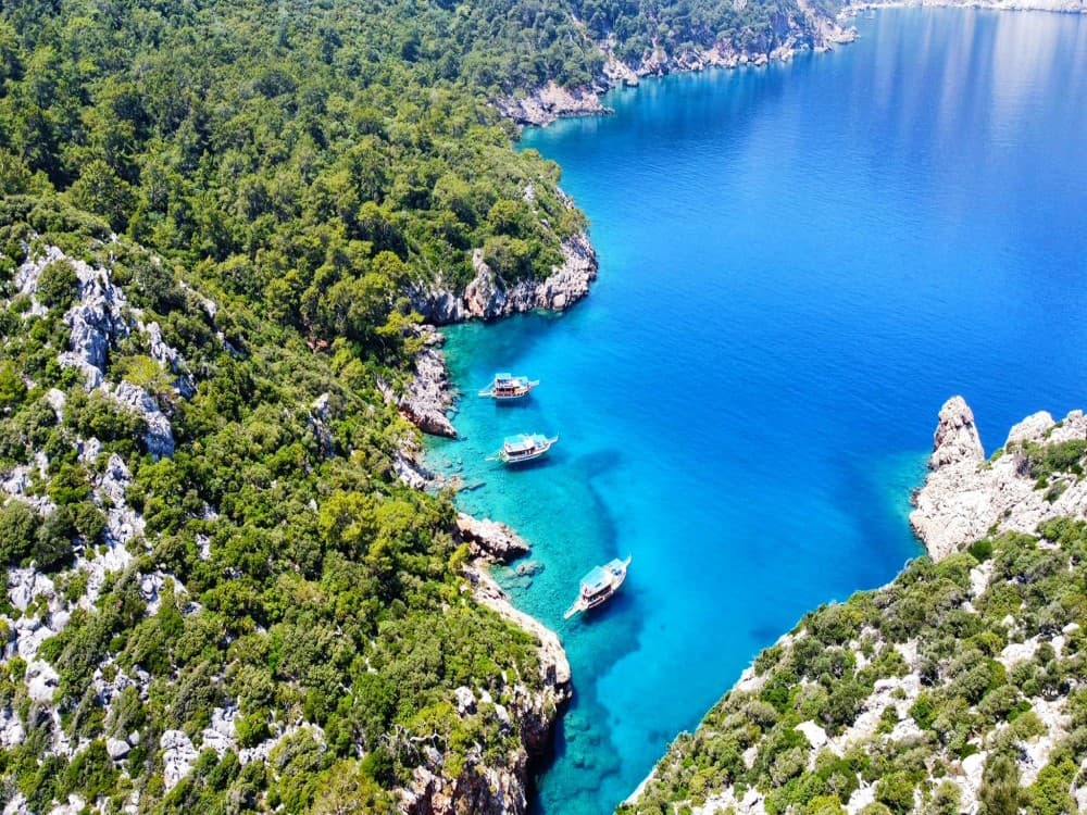 Antalya: Antalya Porto Genoese Boat Trip With Mud Baths | ®ExcursionMania