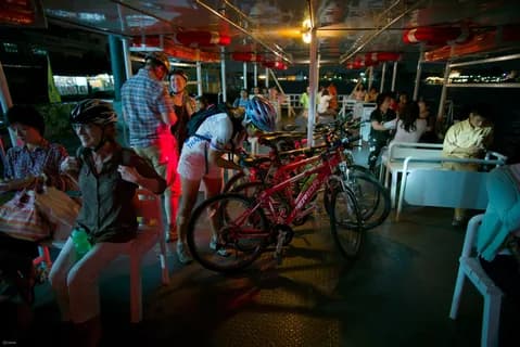 Bangkoks Popular Night Bike Tour | ®ExcursionMania