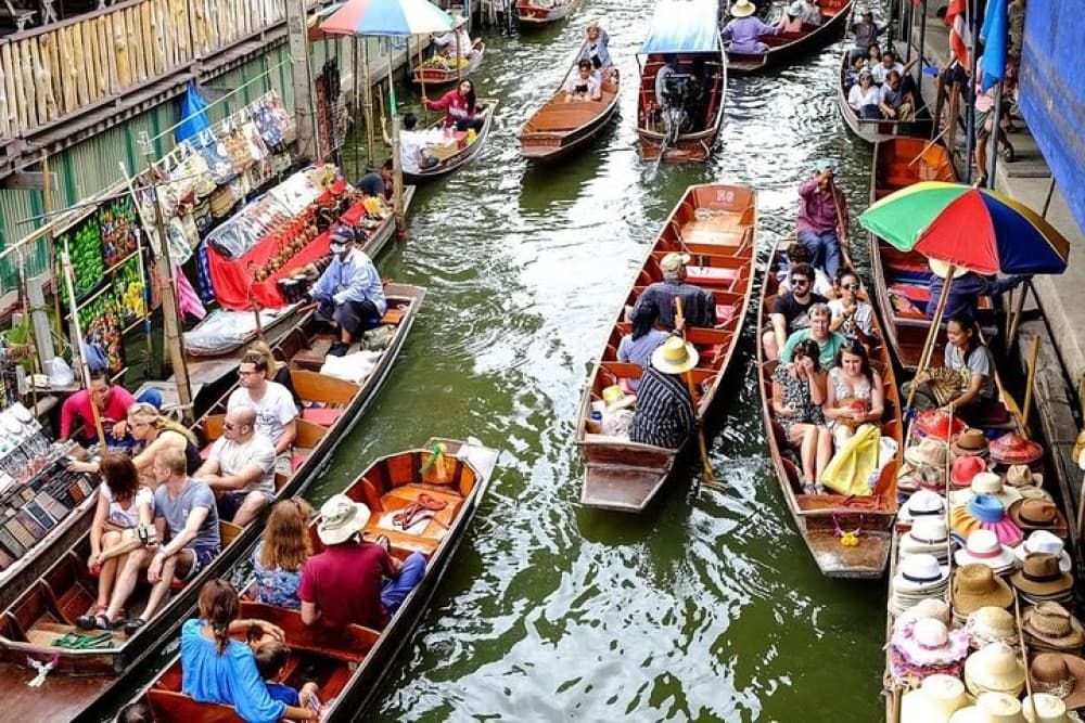 Private Tour : Damnoen Saduak Floating Market from Bangkok SHA Plus | ®ExcursionMania
