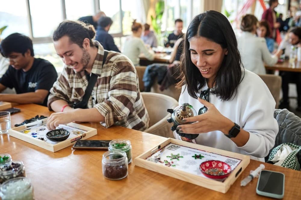 Istanbul: Turkish Mosaic Lamp and Candle Holder Workshop | ®ExcursionMania
