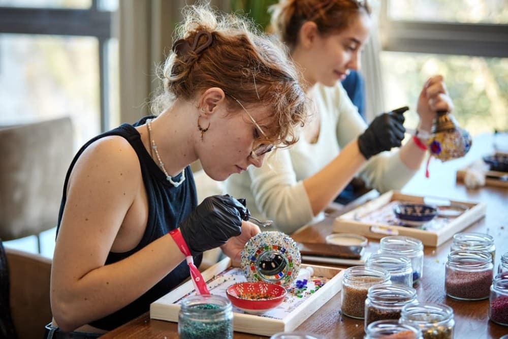 Antalya: Traditional Mosaic Lamp & Candle Holder Workshop | ®ExcursionMania