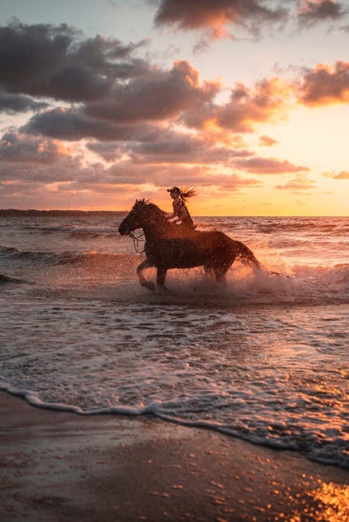Bali Horse Riding Experience In Saba Beach & Waterfall | ®ExcursionMania