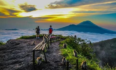 Ubud Dayclub & Mount Batur Sunrise Day Tour | ®ExcursionMania