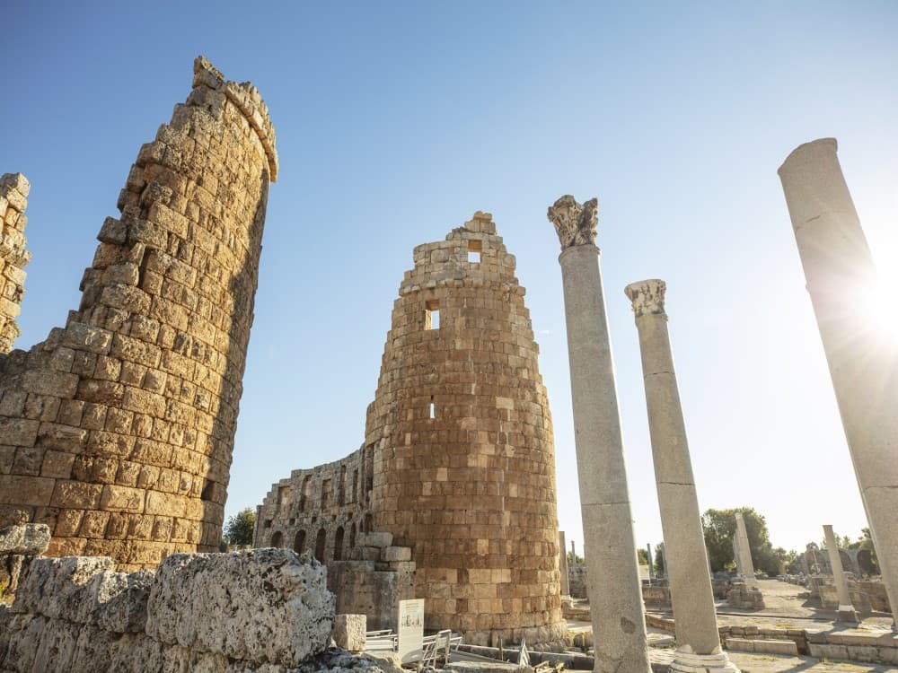 Antalya: Side Perge, Aspendos Tour With Waterfall Visit | ®ExcursionMania