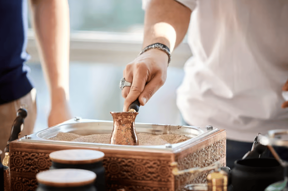 Antalya: Turkish Coffee Workshop on Sand & Fortune Telling  Gift Set | ®ExcursionMania