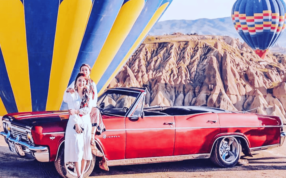 Cappadocia Classic Car Tour & Photoshoot & 1 Rental Dress | ®ExcursionMania