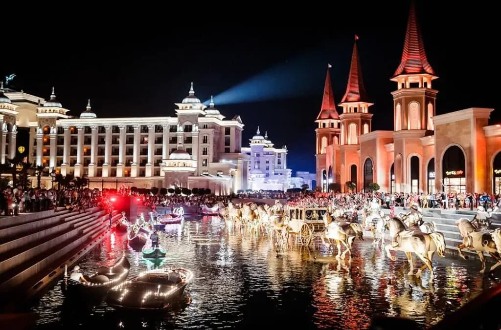 Antalya: Land of Legends Night Show Tour with Hotel Transfer | ®ExcursionMania