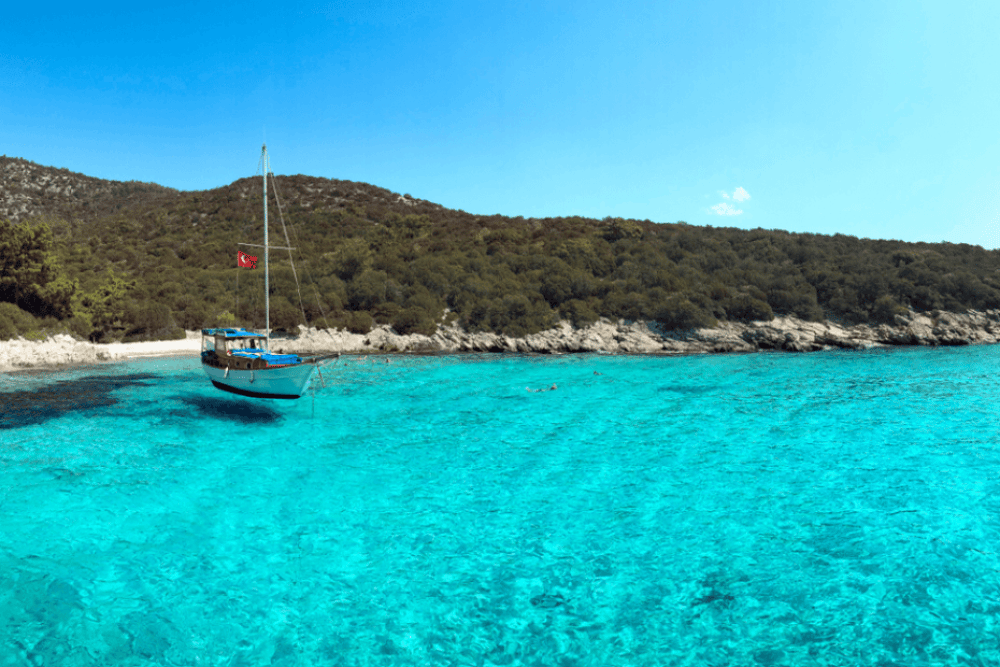 Bodrum Aquarium Bay Tour with Lunch & Swimming Stops | ®ExcursionMania