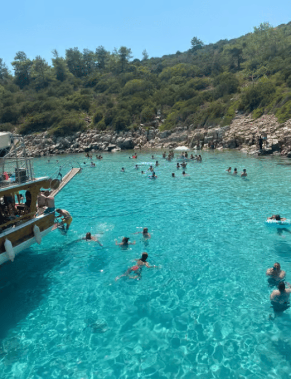 Bodrum Orak Island Boat Cruise with Lunch and Swimming | ®ExcursionMania