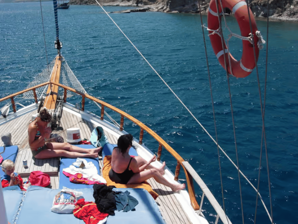 Bodrum Orak Island Boat Cruise with Lunch and Swimming | ®ExcursionMania