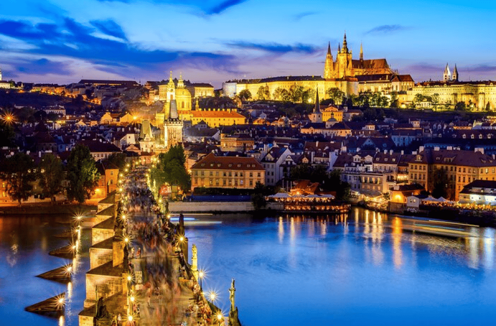 Private Scenic Evening Walking Tour in Prague | ®ExcursionMania