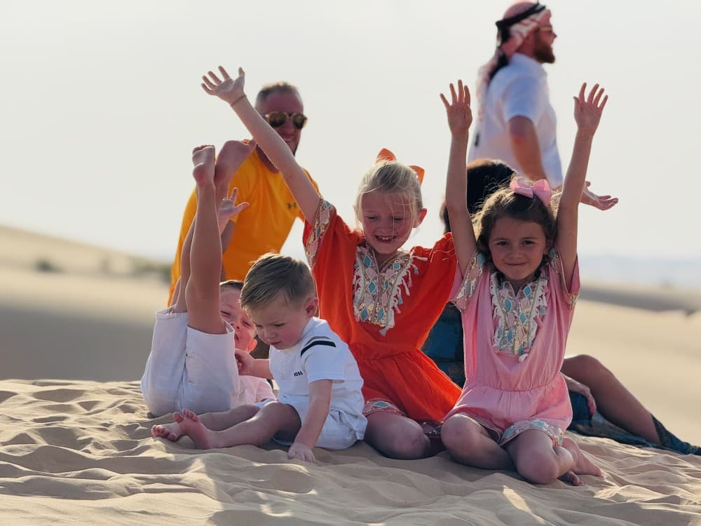 Abu Dhabi Desert Safari With Camel Ride BBQ Dinner & Live Shows | ®ExcursionMania